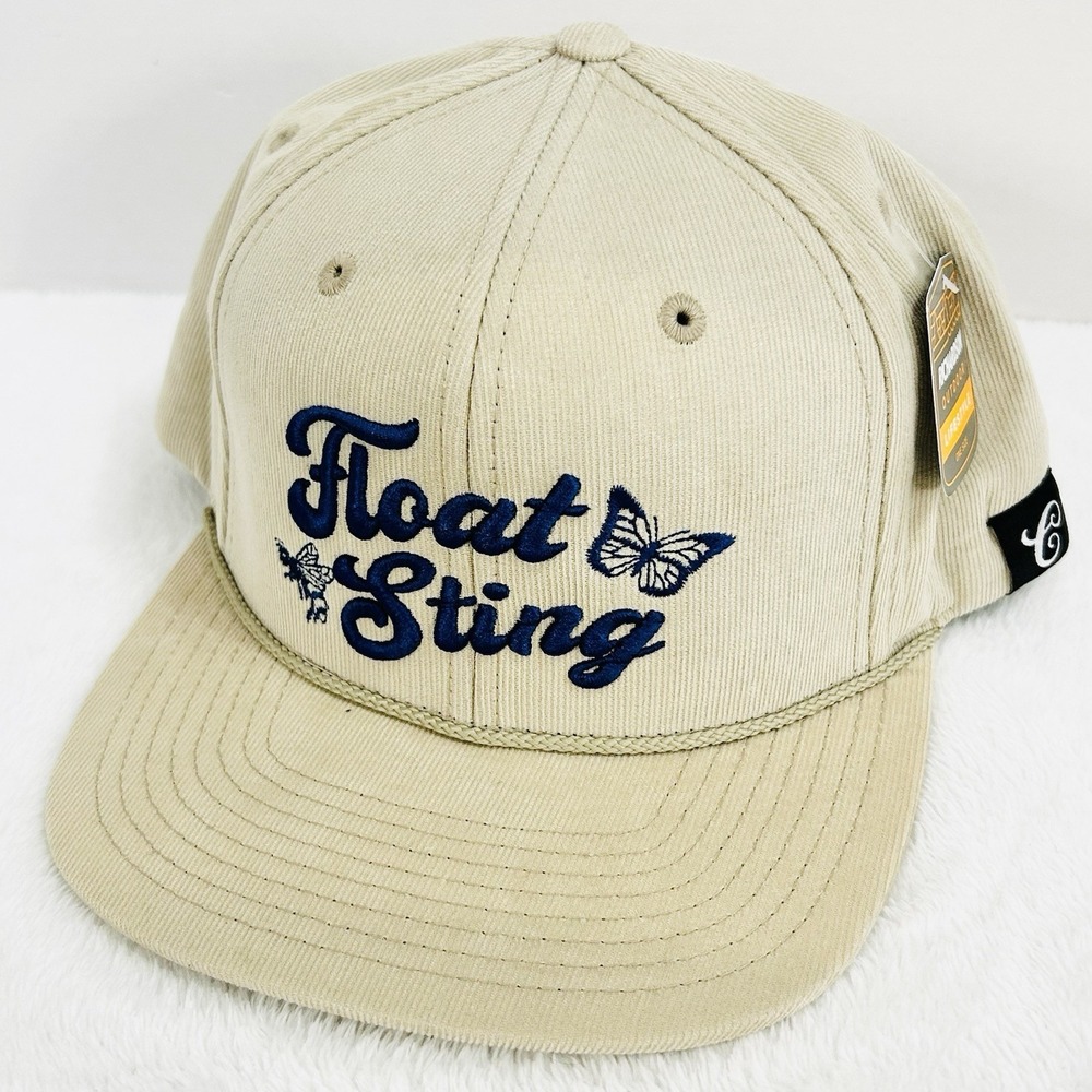 Muhammad Ali‎ Contenders Float & Sting Rope Hat Cap Snapback Adjustable Beige